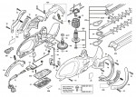 Bosch 0 600 846 103 Ahs 7000 Pro Hedge Trimmer 230 V / Eu Spare Parts